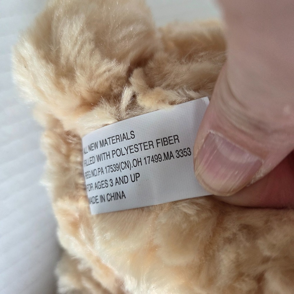 Inter American Products Plush Bunny Rabbit Yellow‎ and Purple Stuffed Animal 13" - Picture 8 of 9